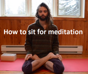 Meditation position